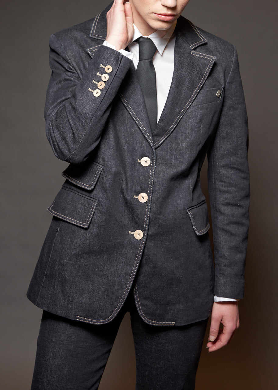 MARLENE Jacket Black Denim