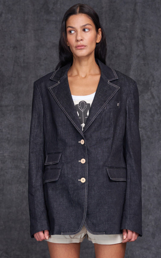 MARLENE Jacket Black Denim
