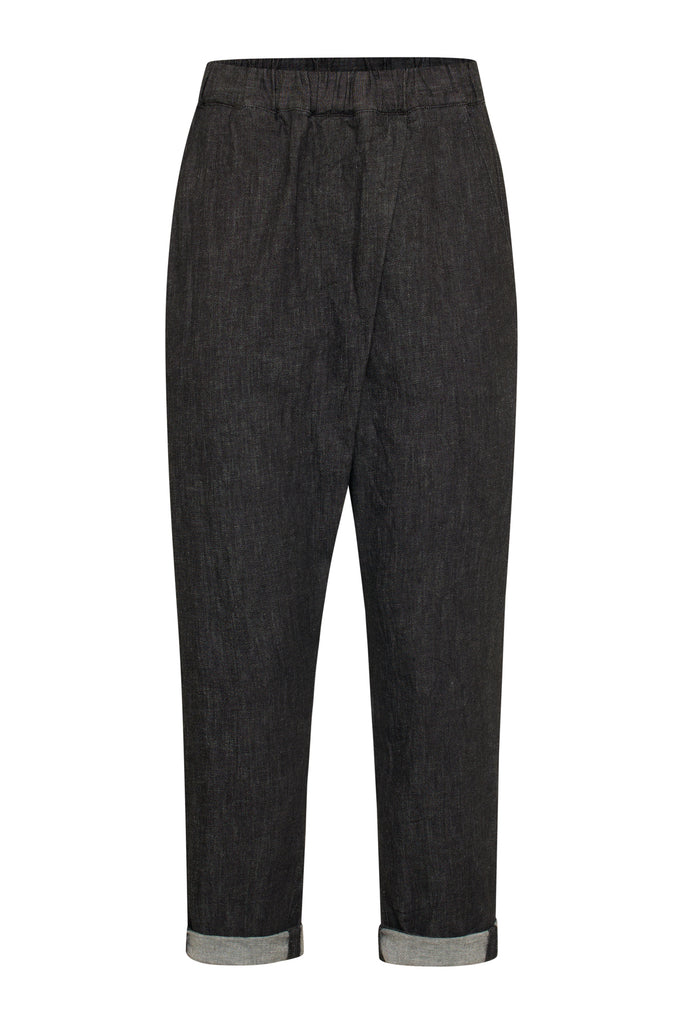 GILL Pants Denim Black