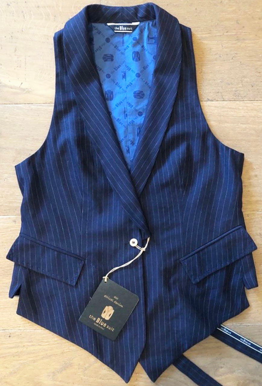 CARA Gilet Pinstripe