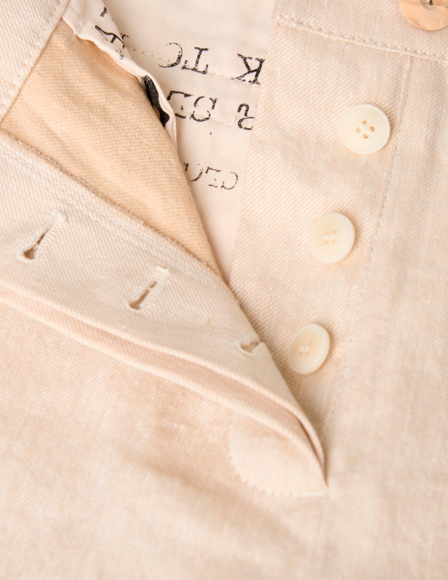 JODI Pants Denim Ecru