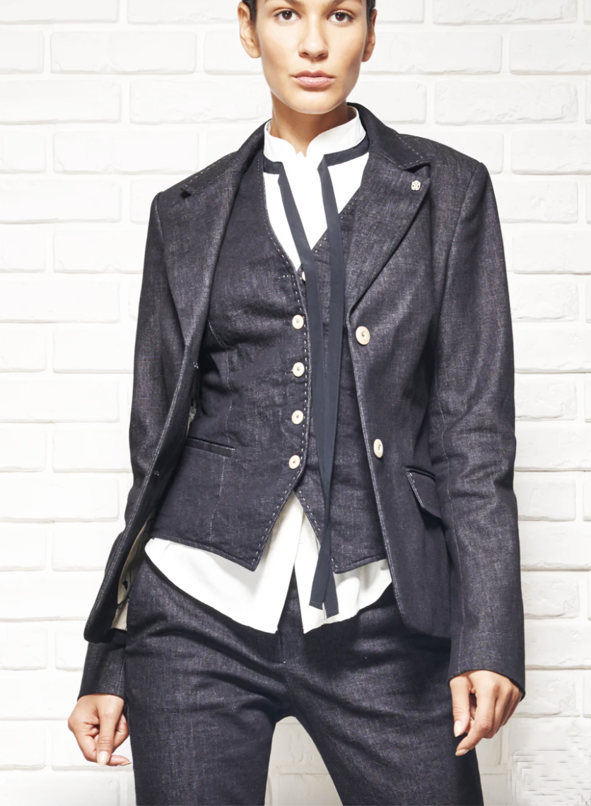 LISA Jacket Black Denim