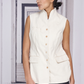 MAYA Vest Ecru
