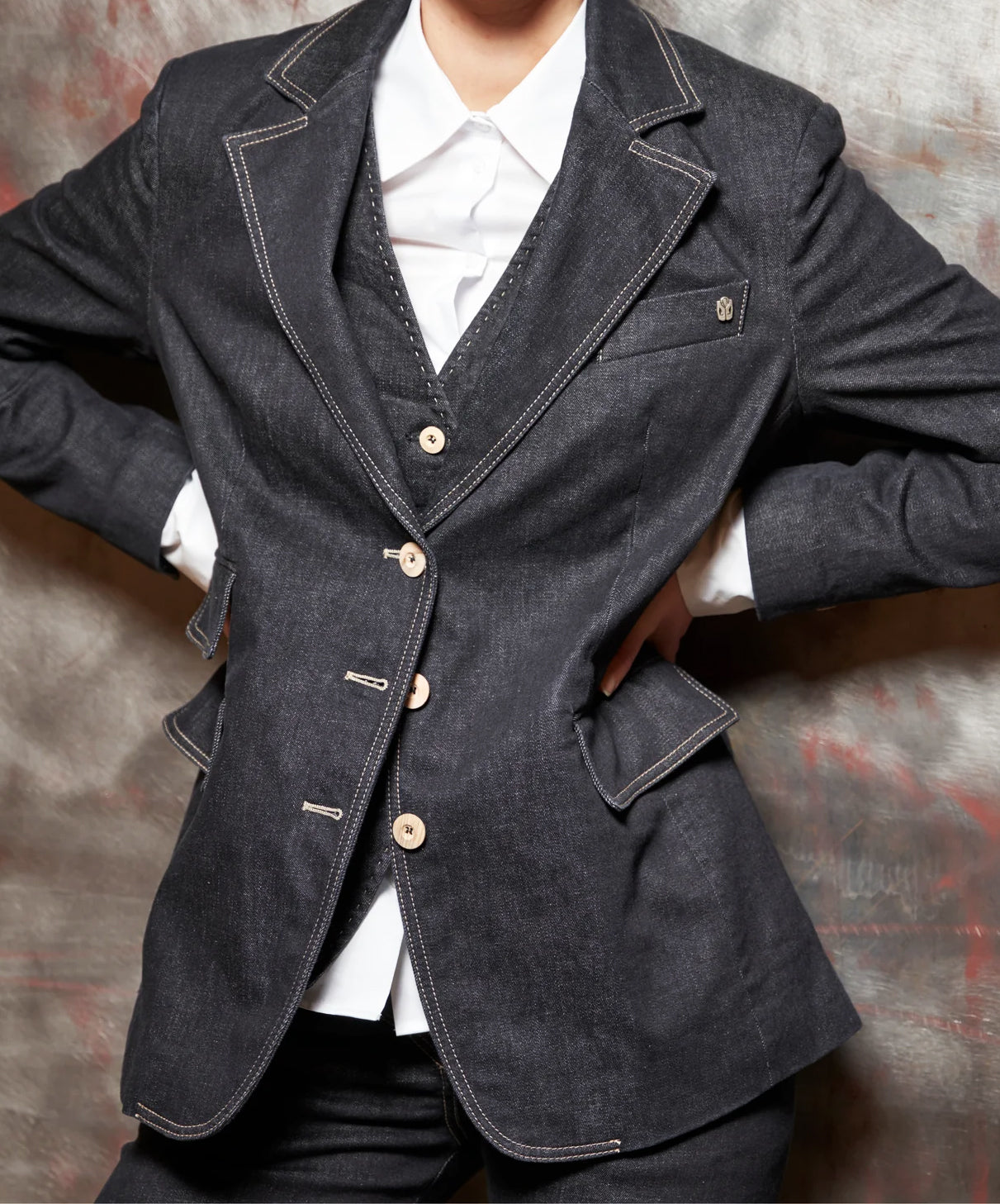 MARLENE Jacket Black Denim