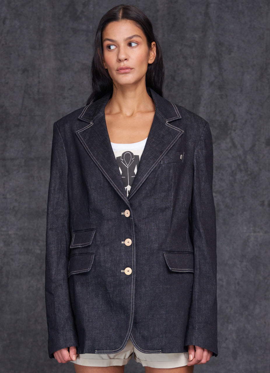 MARLENE Jacket Black Denim