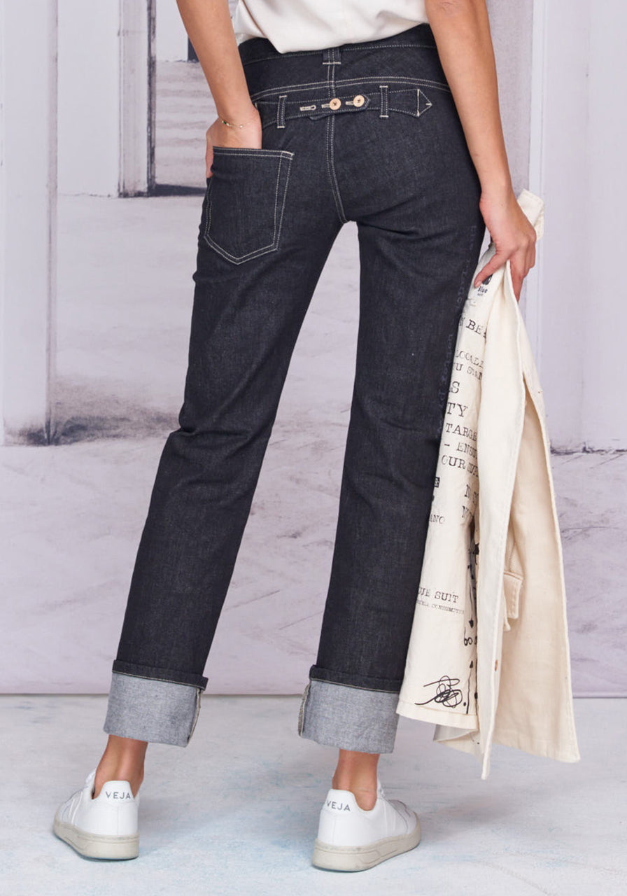 SIMONE Pants Black Denim