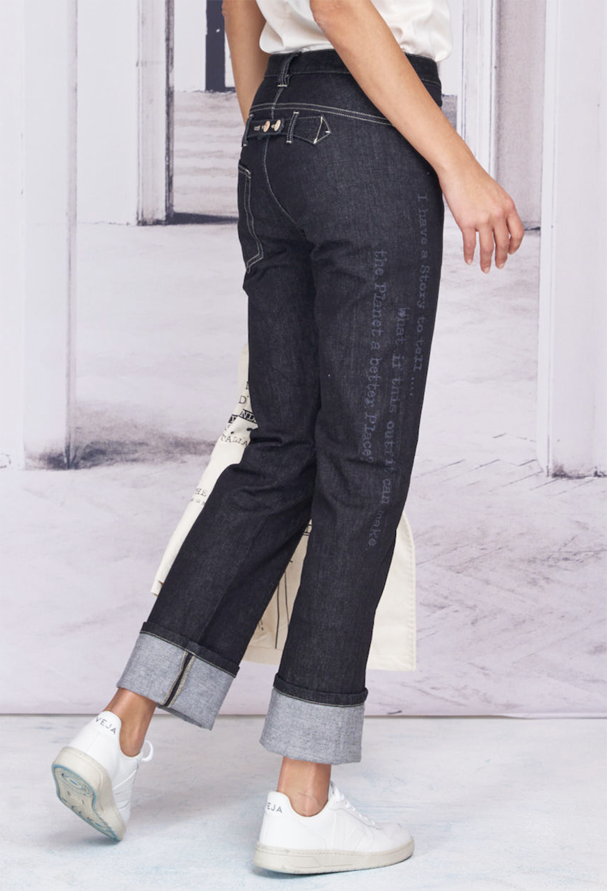 SIMONE Pants Black Denim