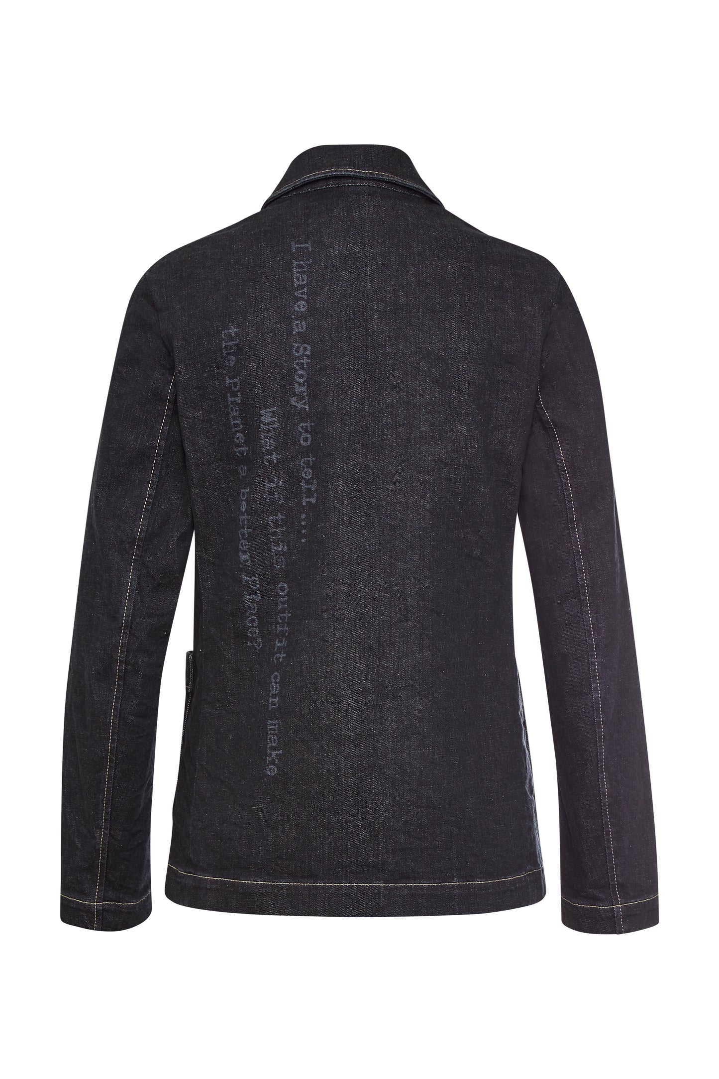 YOSANO Jacket Black Denim