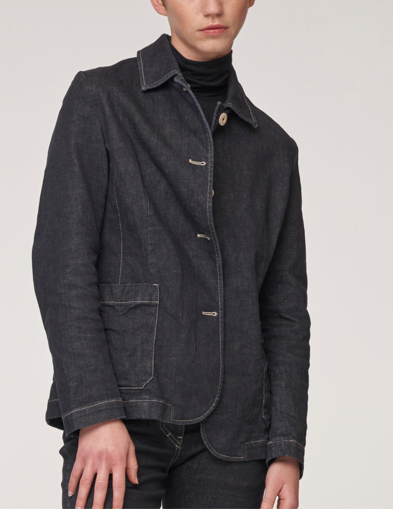 YOSANO Jacket Denim Black