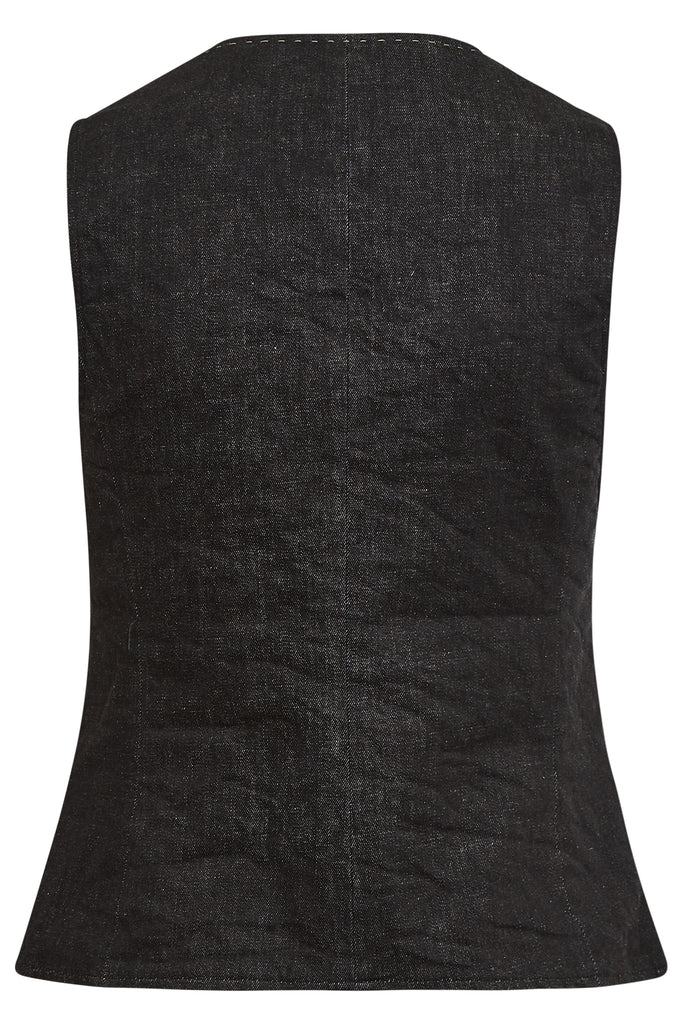 EMI Gilet Denim Black