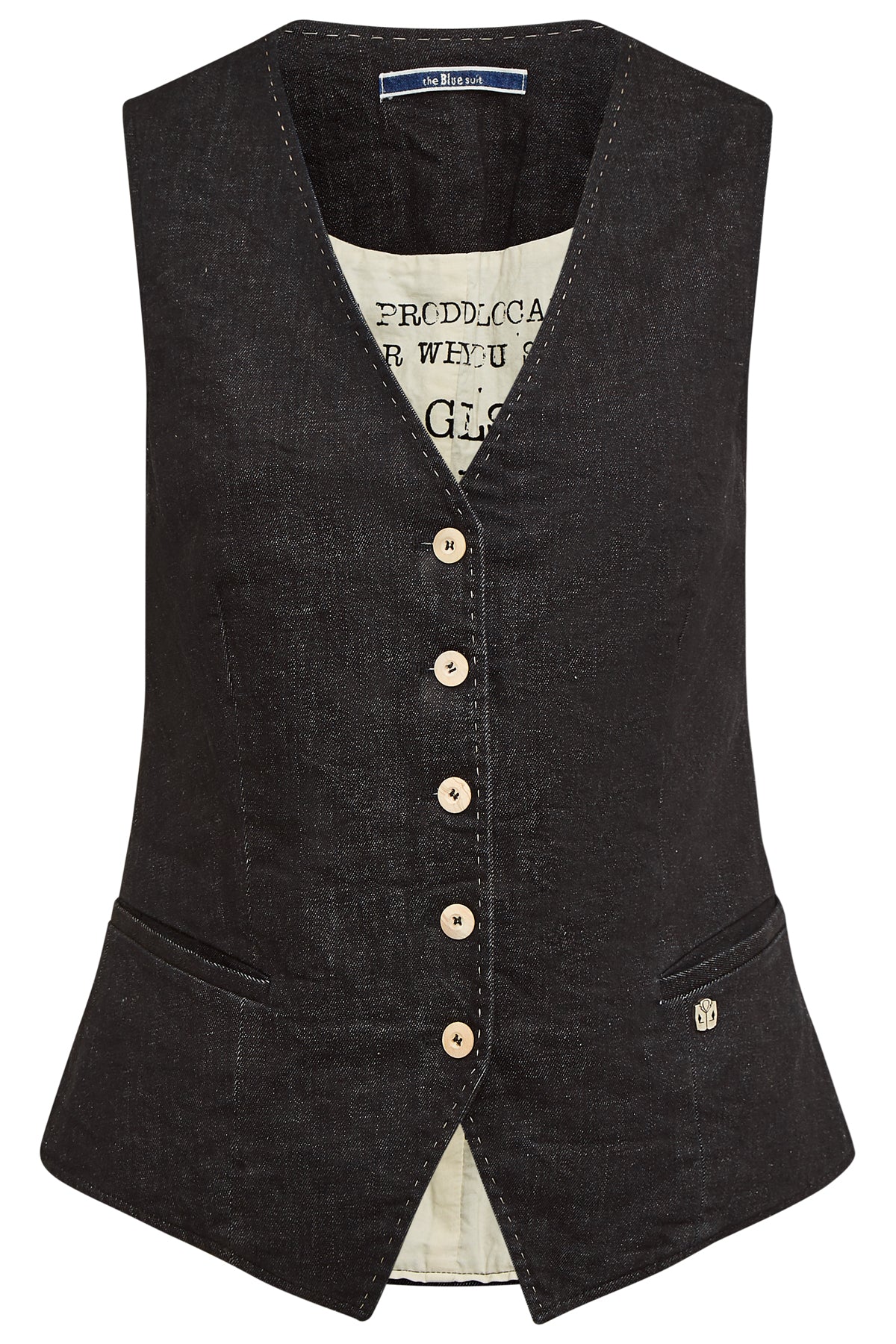 EMI Gilet Black Denim