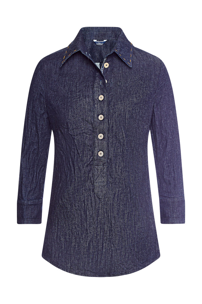 LYNN Shirt Denim Blue