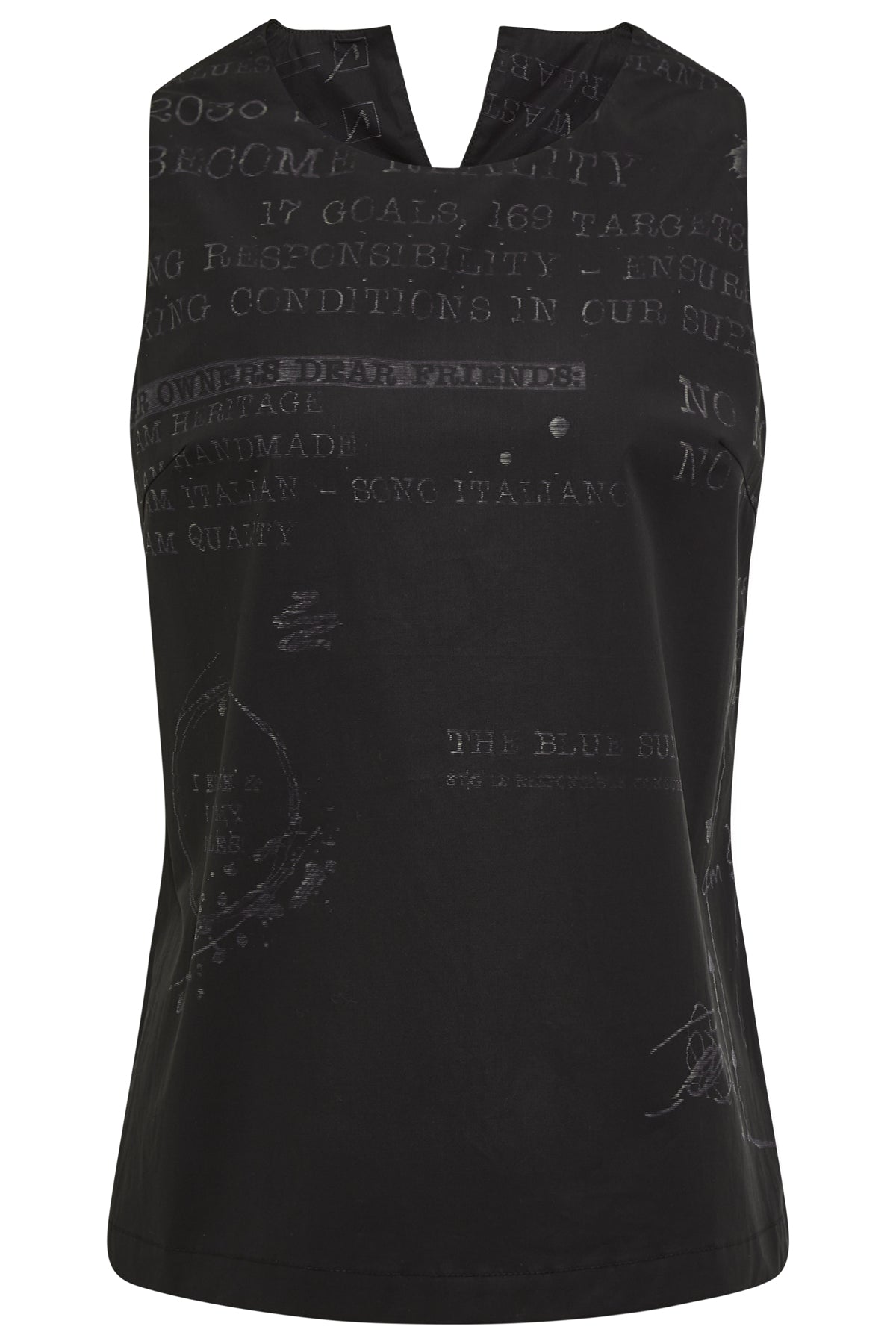 STEVIE Top with laserprint