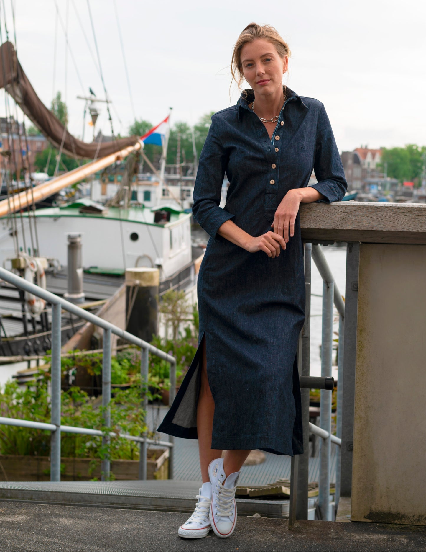 ADA Kaftan Denim Blue